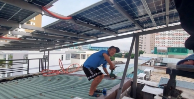 Bảo trì điện mặt trời