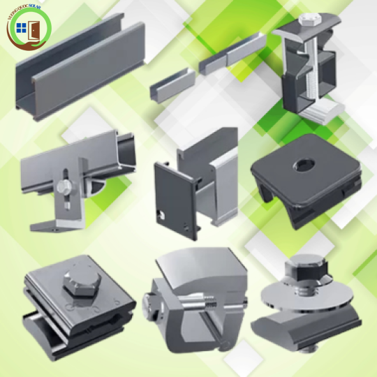 Phụ kiện lắp đặt tấm pin năng lượng mặt trời không khung Q235B